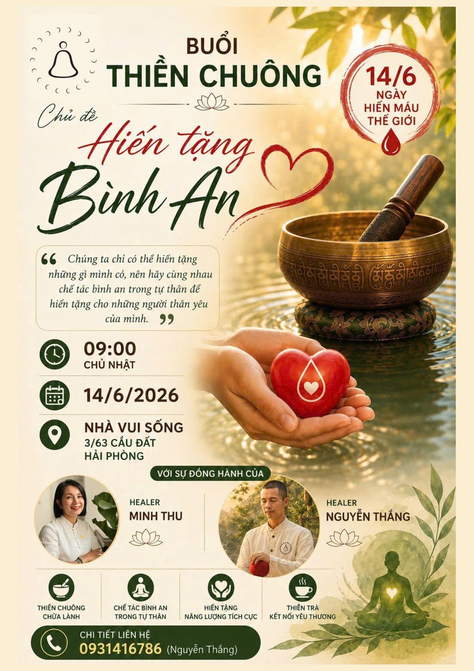 Thiền chuông cuối tuần