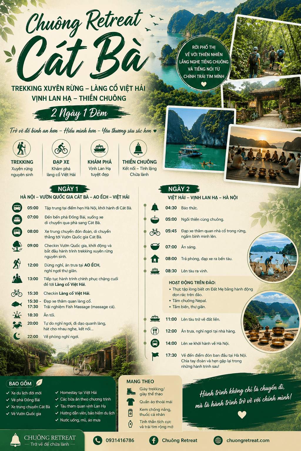 Retreat Chuông Cát Bà